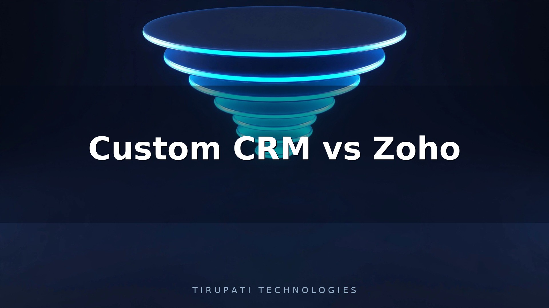 Custom CRM vs Zoho