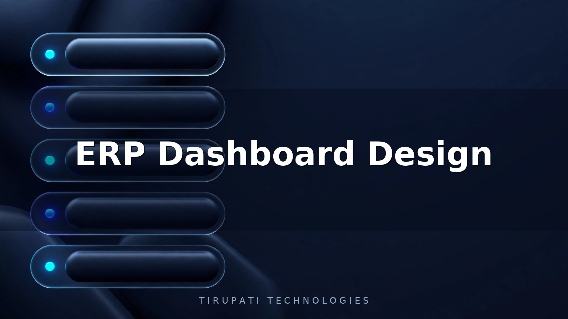 ERP Dashboard Design