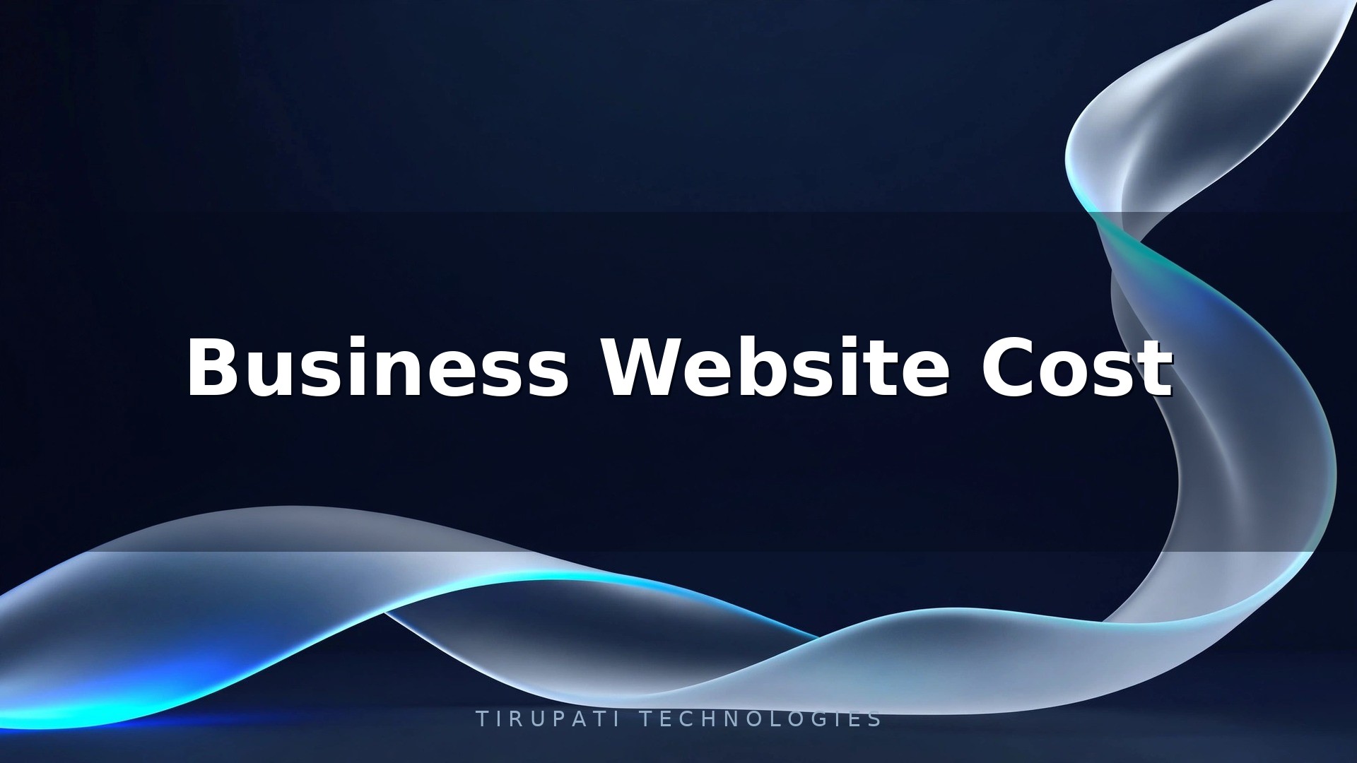 How Much Does a Business Website Cost in India?