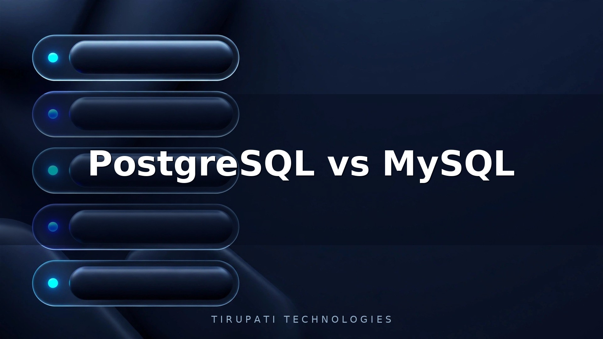 PostgreSQL vs MySQL