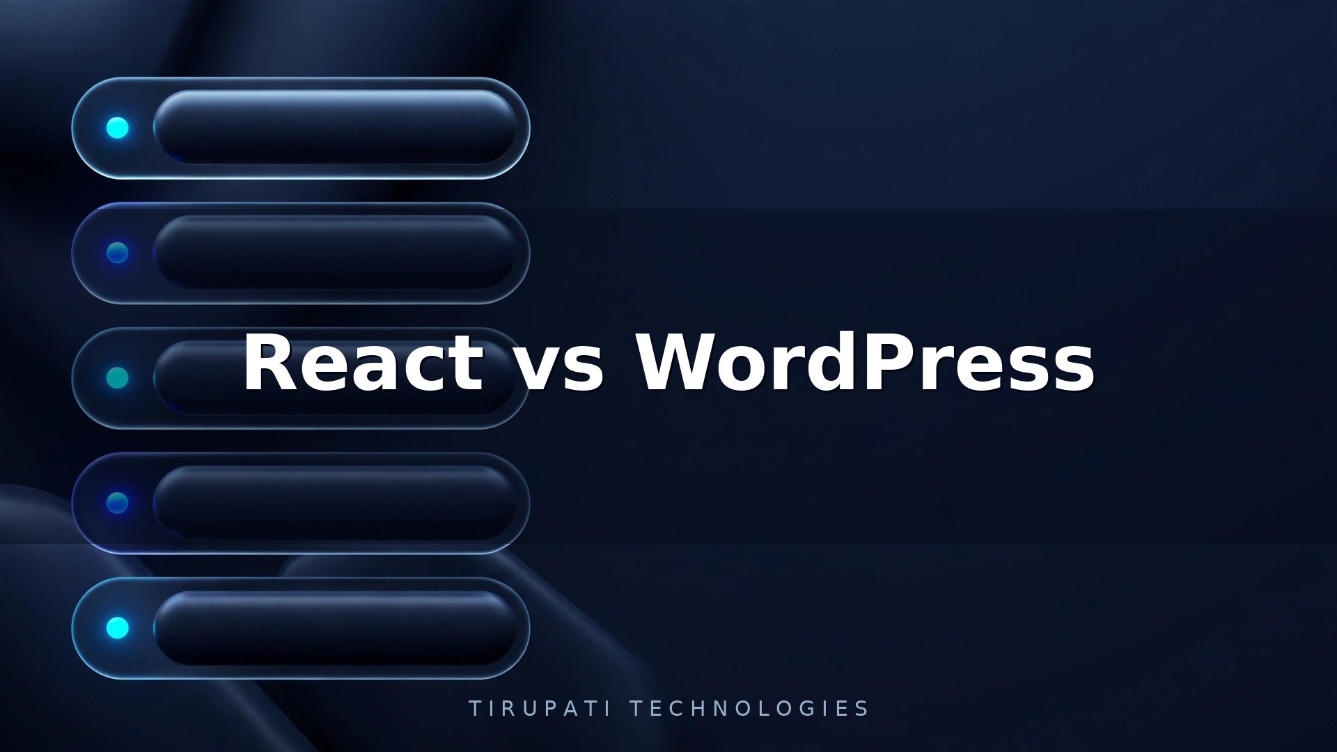 React vs WordPress