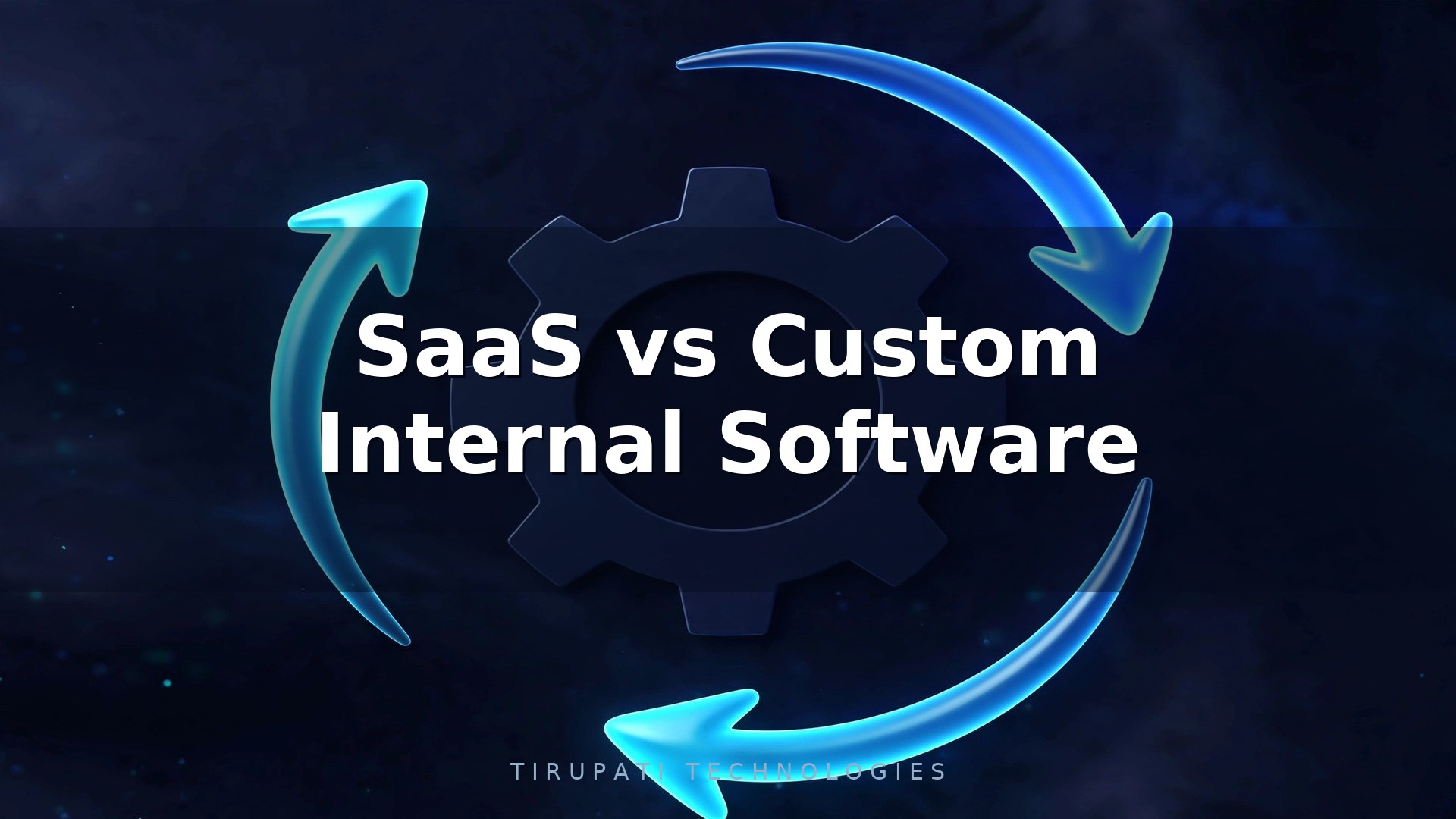 SaaS vs Custom Internal Software