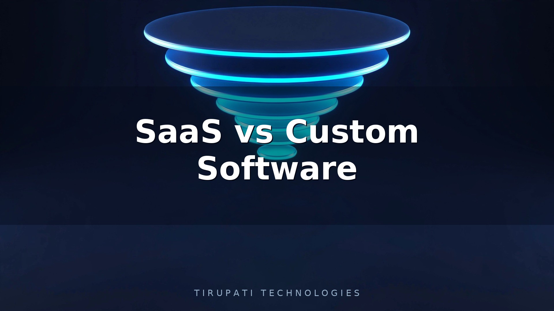 SaaS vs Custom Software