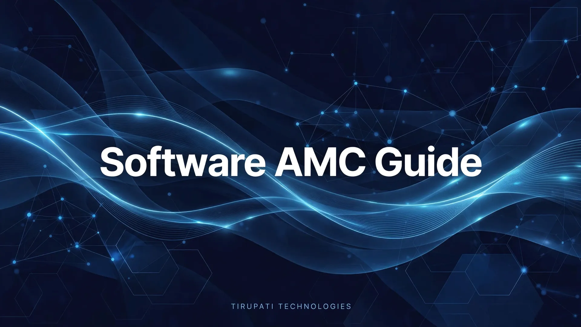 Software Support and AMC Contracts: What to Include and What to Pay For