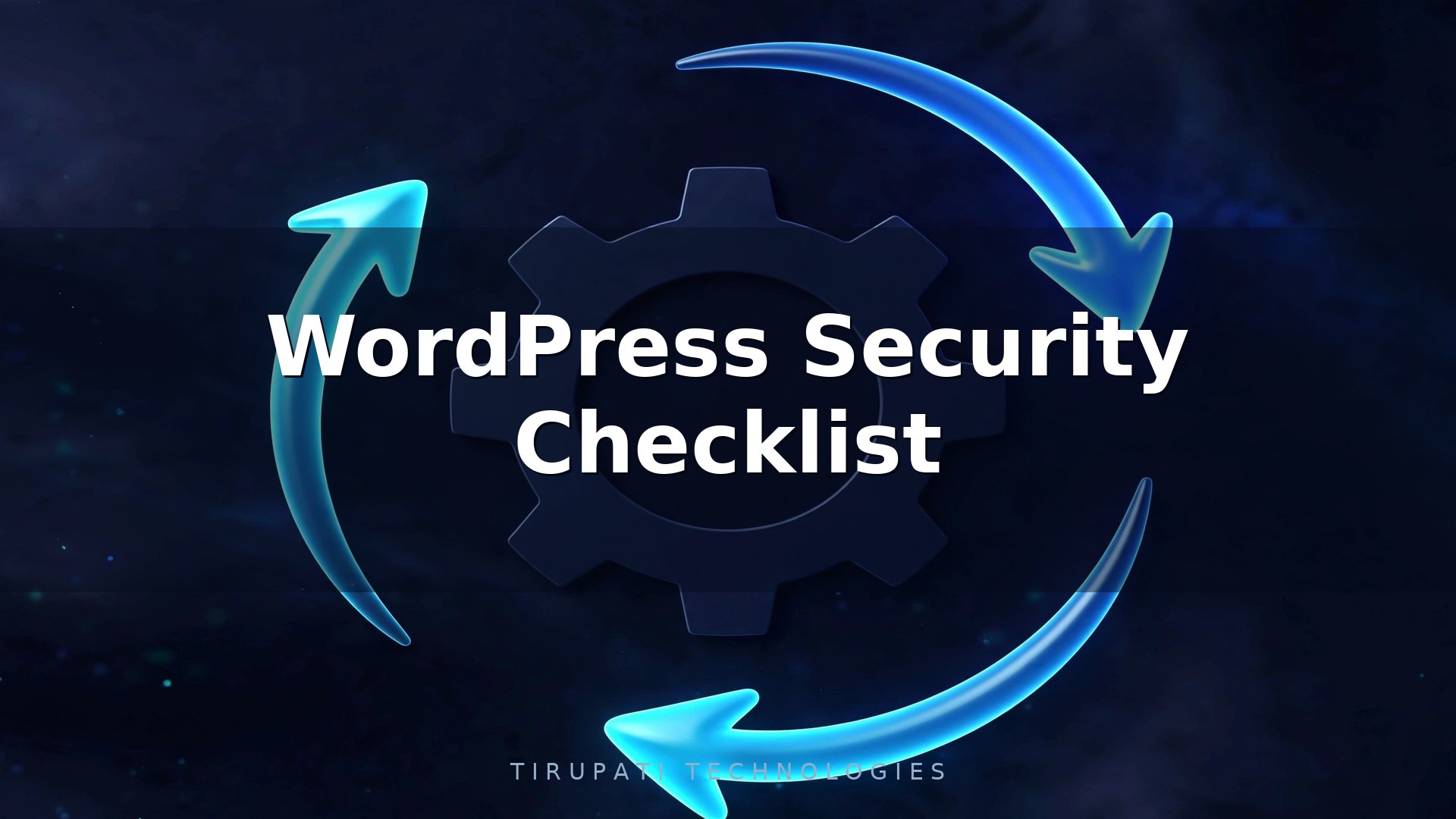 WordPress Security Checklist